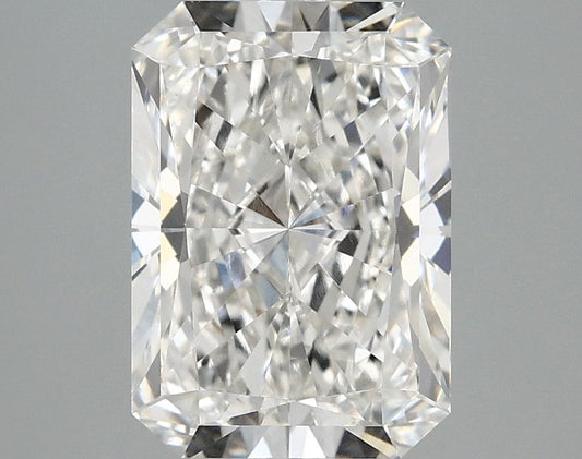 Lab-Grown Radiant Diamond - 3.07 Carats, F Color, VVS2 Clarity - Certified by IGI - Report Number: LG712545928