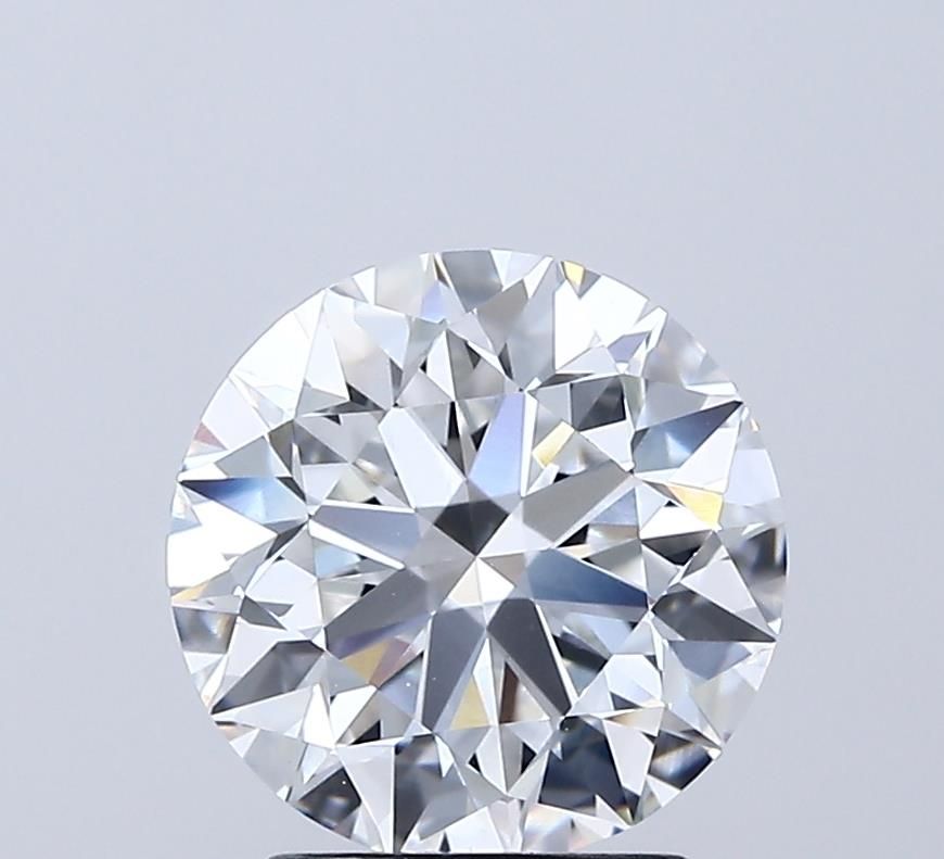 Lab-Grown Round Diamond - 2.51 Carats, E Color, VVS2 Clarity - Certified by IGI - Report Number: LG691557180
