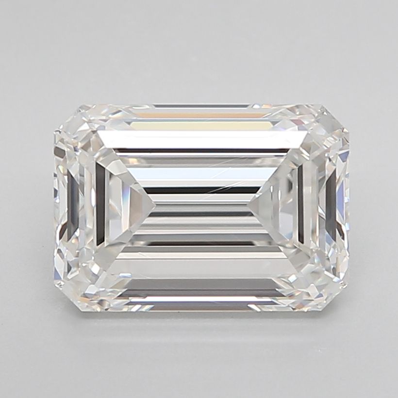 Lab-Grown Emerald Diamond - 3.54 Carat, F Color, VVS2 Clarity | Sustainable Luxury, Dazzling Brilliance | IGI | Certified LG647422473