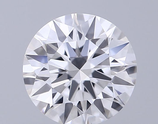 Lab-Grown Round Diamond - 0.5 Carat, F Color, VS2 Clarity | Sustainable Luxury, Dazzling Brilliance | IGI | Certified LG649478949