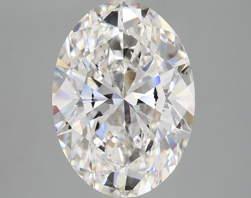 Lab-Grown Oval Diamond - 4.02 Carats, F Color, VS2 Clarity - Certified by IGI - Report Number: LG670472848