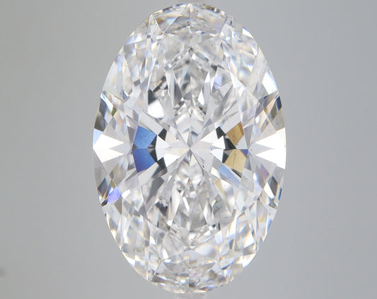Lab-Grown Oval Diamond - 8.32 Carats, E Color, VS2 Clarity - Certified by IGI - Report Number: LG555284237