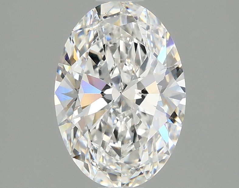 Lab-Grown Oval Diamond - 1.46 Carats, E Color, VVS2 Clarity - Certified by IGI - Report Number: LG675576879