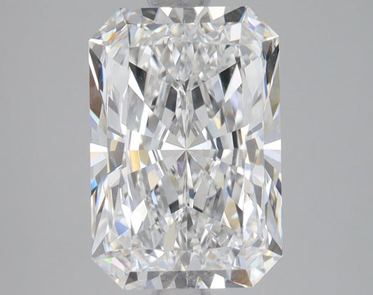 Lab-Grown Radiant Diamond - 3.48 Carats, E Color, VS1 Clarity - Certified by IGI - Report Number: LG687598876