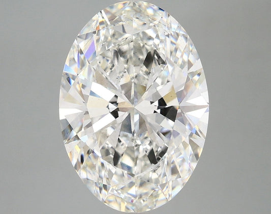 Lab-Grown Oval Diamond - 5.0 Carats, F Color, VS2 Clarity - Certified by IGI - Report Number: LG671480294