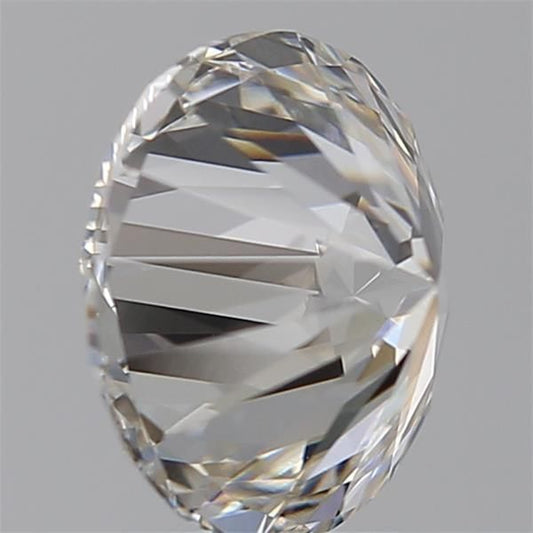 Lab-Grown Round Diamond - 3.01 Carats, Fancy Vivid Blue Color, VVS2 Clarity - Certified by IGI - Report Number: LG584355873