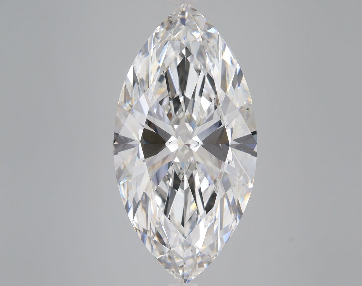 Lab-Grown Marquise Diamond - 8.0 Carats, E Color, VS1 Clarity - Certified by IGI - Report Number: LG571309613