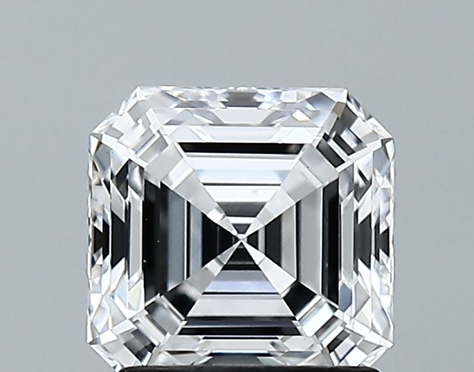 Lab-Grown Asscher Diamond - 1.61 Carats, D Color, VS1 Clarity - Certified by GIA - Report Number: 1503536309