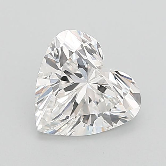 Lab-Grown Heart Diamond - 2.01 Carats, F Color, VVS2 Clarity - Certified by IGI - Report Number: LG702556863