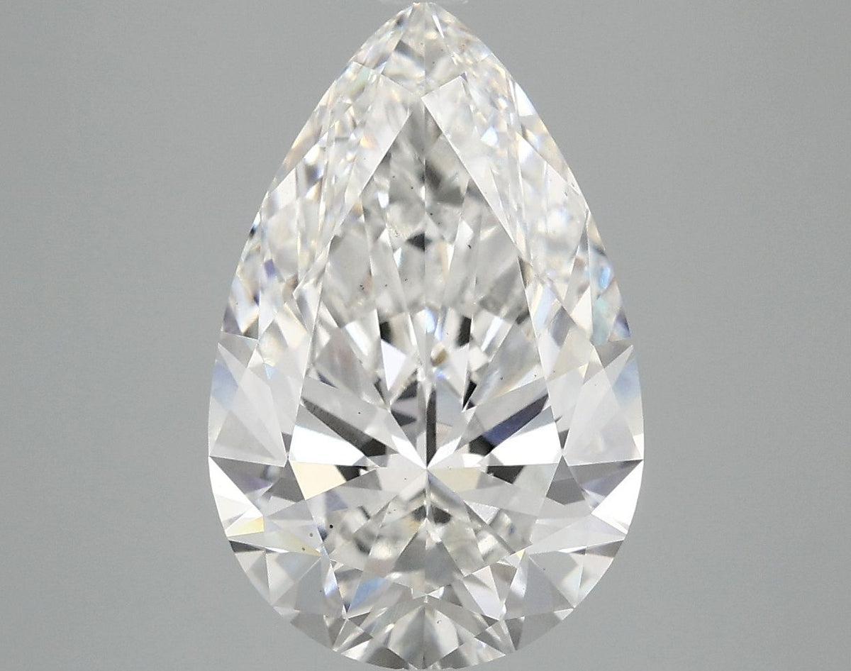 Lab-Grown Pear Diamond - 4.73 Carats, F Color, VS2 Clarity - Certified by IGI - Report Number: LG700558523