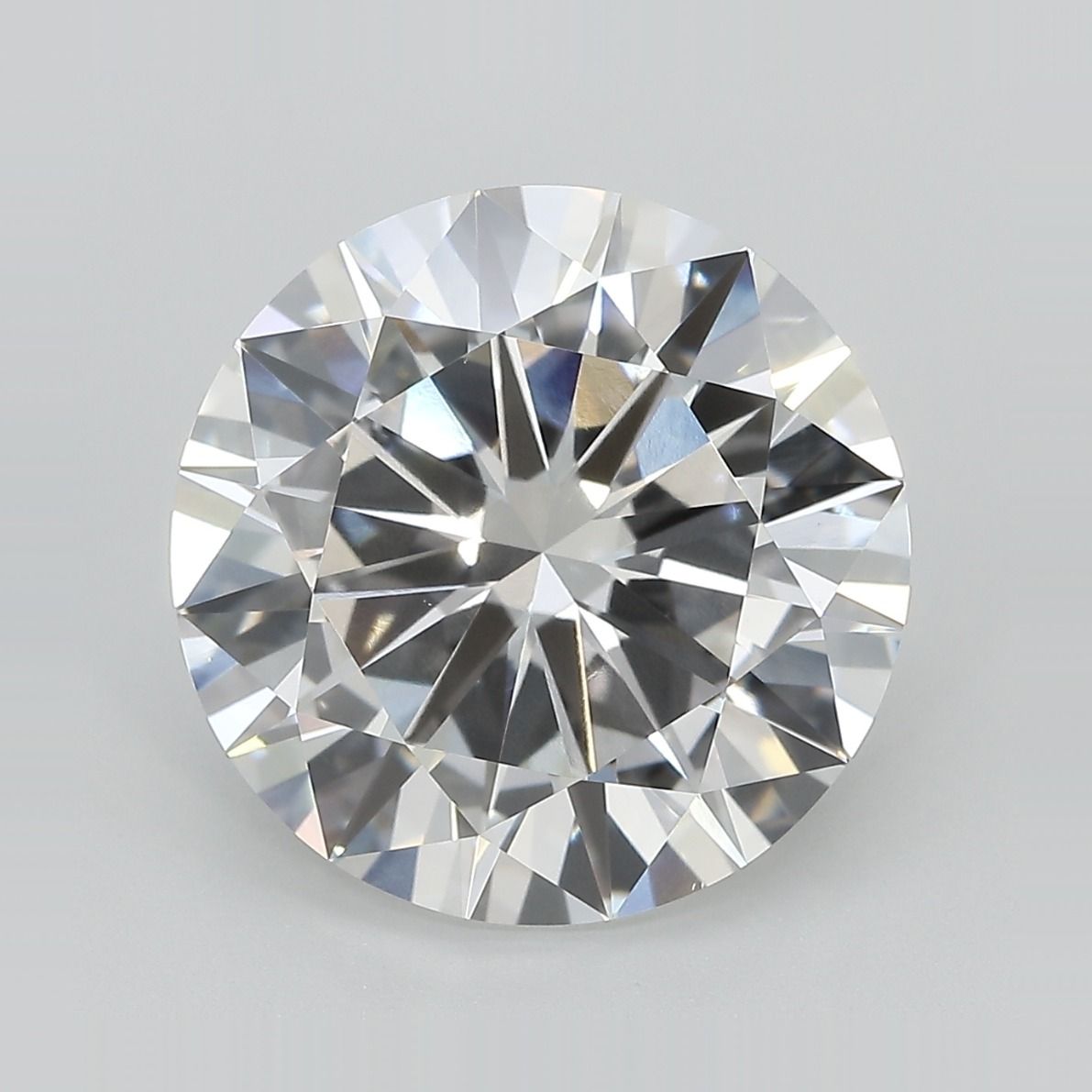 Lab-Grown Round Diamond - 8.22 Carats, E Color, VVS2 Clarity - Certified by IGI - Report Number: LG691540853
