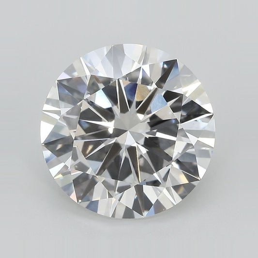 Lab-Grown Round Diamond - 8.22 Carats, E Color, VVS2 Clarity - Certified by IGI - Report Number: LG691540853