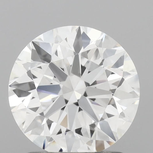 Lab-Grown Round Diamond - 1.48 Carats, D Color, VVS2 Clarity - Certified by IGI - Report Number: LG715563541