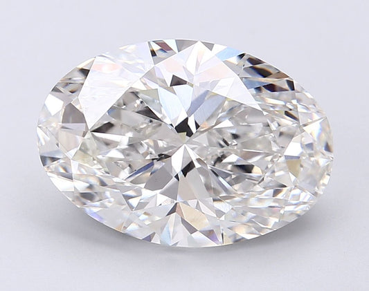 Lab-Grown Oval Diamond - 7.04 Carats, F Color, VVS2 Clarity - Certified by IGI - Report Number: LG689507428