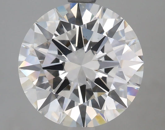 Lab-Grown Round Diamond - 3.53 Carats, F Color, VS2 Clarity - Certified by IGI - Report Number: LG640401553