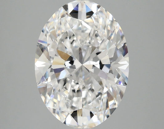 Lab-Grown Oval Diamond - 4.03 Carats, E Color, VVS2 Clarity - Certified by IGI - Report Number: LG692519804