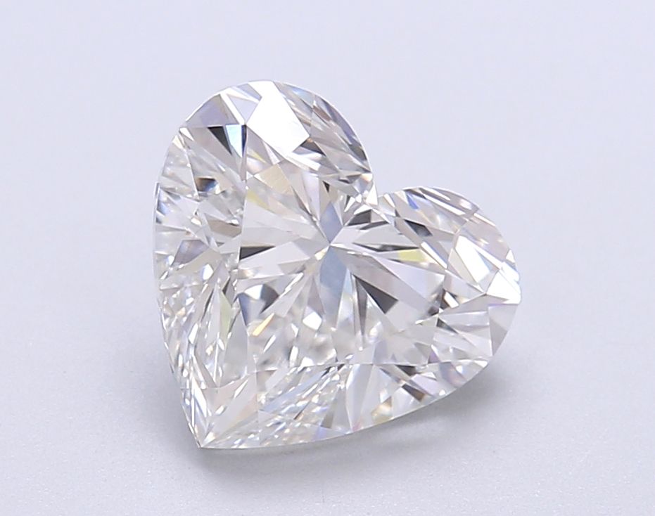 Lab-Grown Heart Diamond - 3.01 Carats, F Color, VVS2 Clarity - Certified by IGI - Report Number: LG679517235