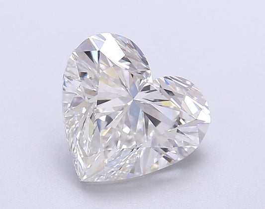 Lab-Grown Heart Diamond - 3.01 Carats, F Color, VVS2 Clarity - Certified by IGI - Report Number: LG679517235