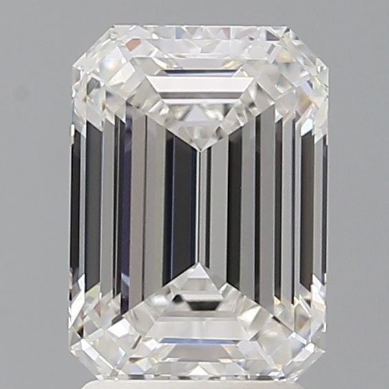 Lab-Grown Emerald Diamond - 2.6 Carats, F Color, VVS2 Clarity - Certified by IGI - Report Number: LG712574041