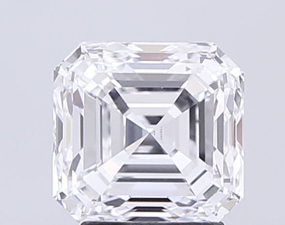Lab-Grown Asscher Diamond - 3.0 Carats, D Color, VVS2 Clarity - Certified by IGI - Report Number: LG717593939