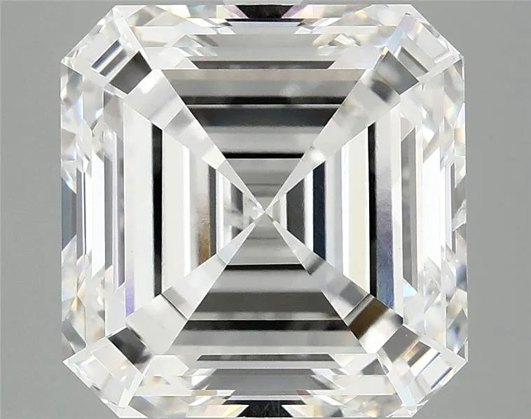 7.05ct Asscher Lab Grown Diamond (Colour F, Clarity SI1, IGI Certified)