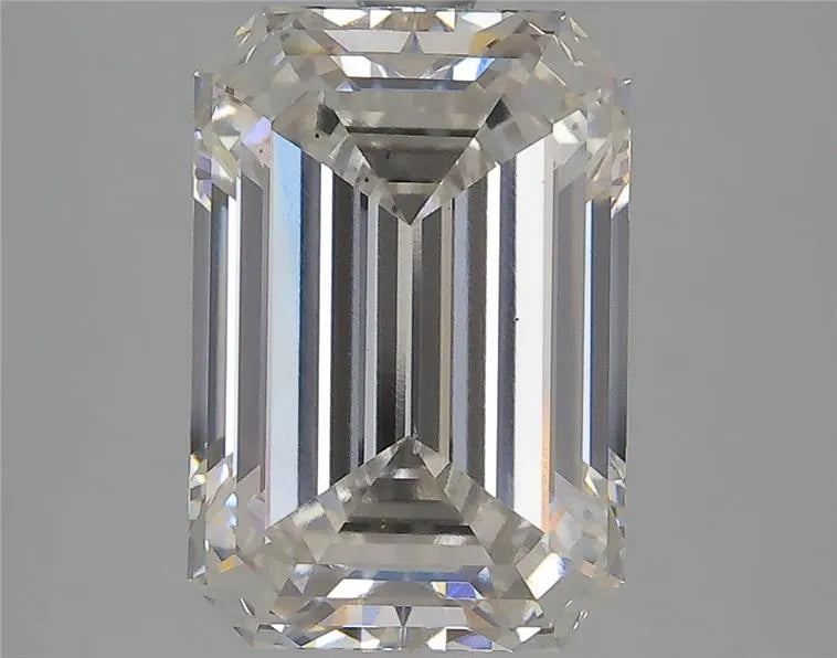 4.44ct Emerald Lab Grown Diamond (Colour G, Clarity VS2, IGI Certified)