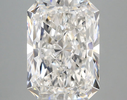 Lab-Grown Radiant Diamond - 4.05 Carats, F Color, VS2 Clarity - Certified by IGI - Report Number: LG680520105