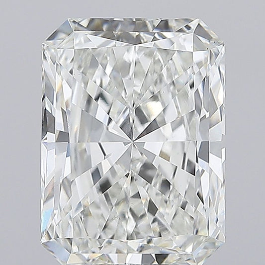 Lab-Grown Radiant Diamond - 6.08 Carats, F Color, VS1 Clarity - Certified by IGI - Report Number: LG710550872