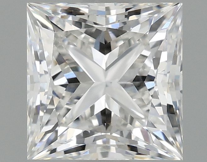 Lab-Grown Princess Diamond - 1.47 Carats, F Color, VVS2 Clarity - Certified by IGI - Report Number: LG702542175