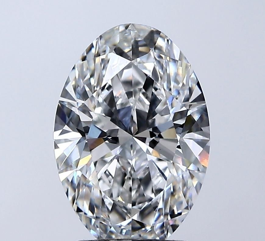 Lab-Grown Oval Diamond - 2.59 Carats, E Color, VVS2 Clarity - Certified by IGI - Report Number: LG716506586