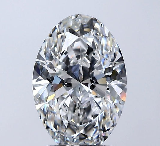 Lab-Grown Oval Diamond - 2.59 Carats, E Color, VVS2 Clarity - Certified by IGI - Report Number: LG716506586