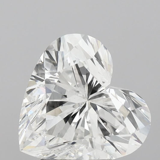 Lab-Grown Heart Diamond - 3.03 Carats, E Color, VS2 Clarity - Certified by IGI - Report Number: LG706575866
