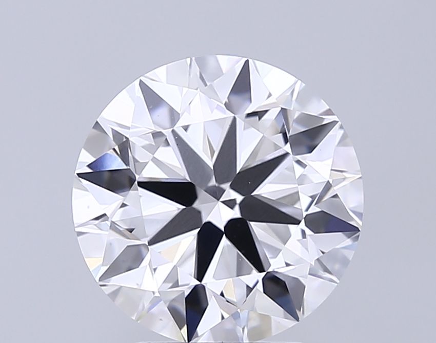 Lab-Grown Round Diamond - 4.01 Carats, E Color, VS1 Clarity - Certified by IGI - Report Number: LG694550950