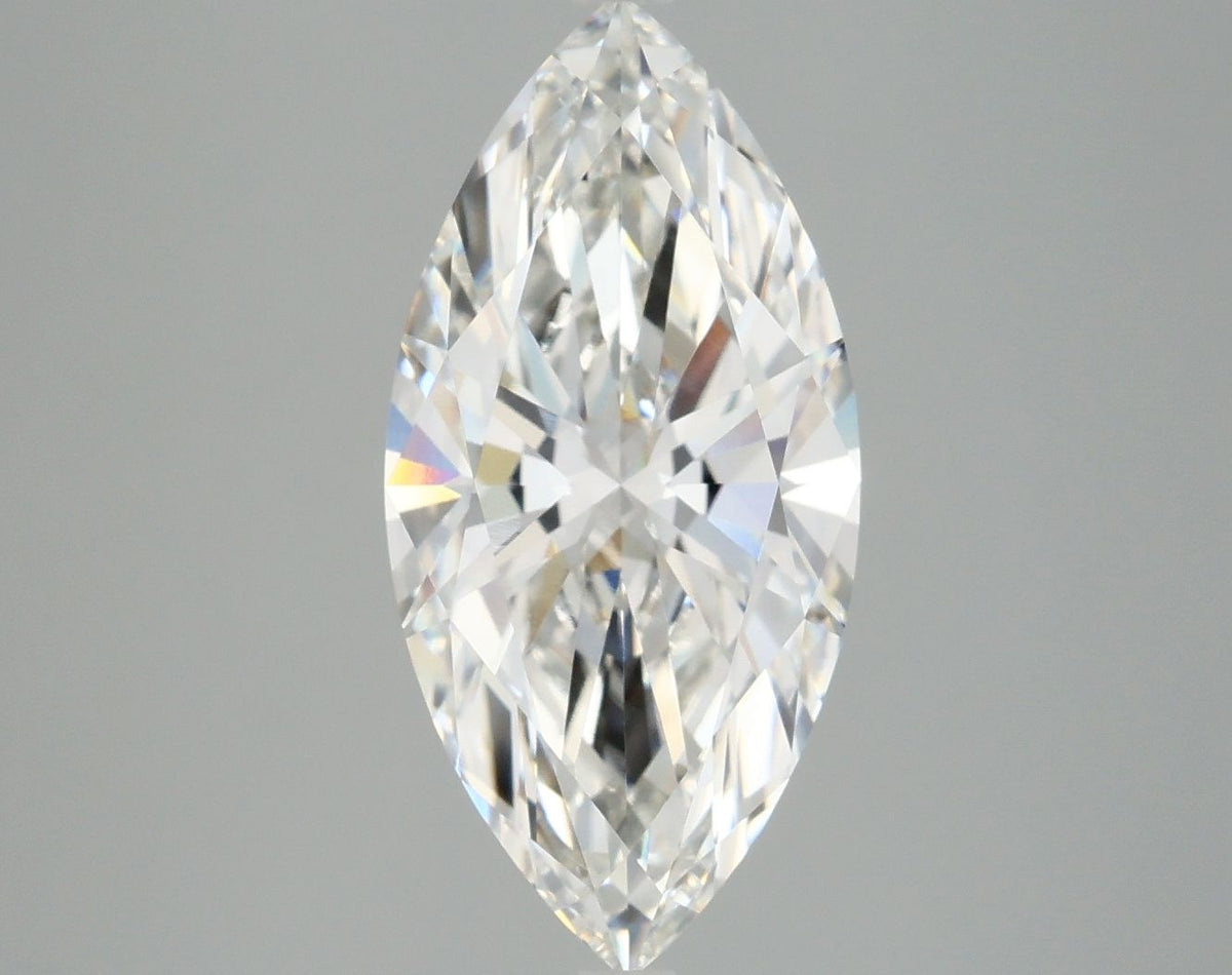 Lab-Grown Marquise Diamond - 3.02 Carats, F Color, VVS2 Clarity - Certified by IGI - Report Number: LG675510795