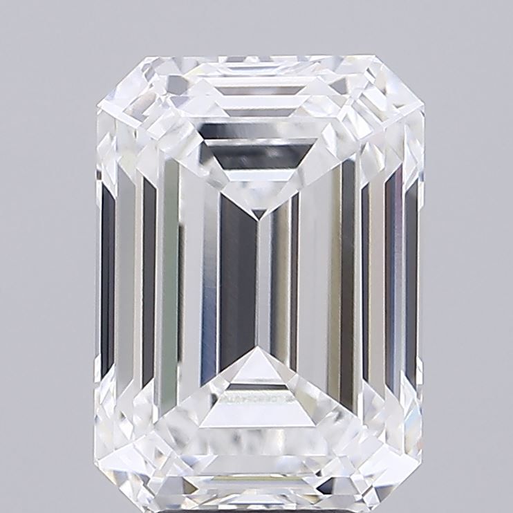 Lab-Grown Emerald Diamond - 8.03 Carats, E Color, VVS2 Clarity - Certified by IGI - Report Number: LG680549798