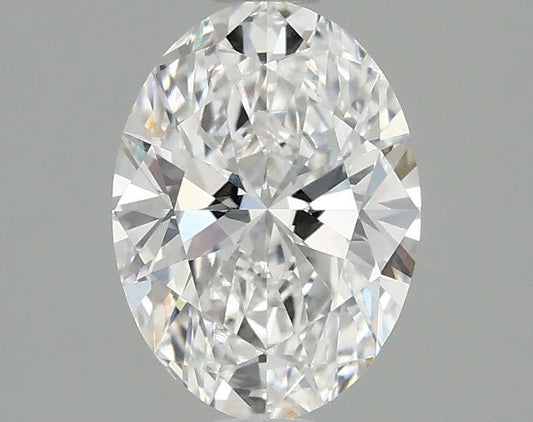 Lab-Grown Oval Diamond - 1.45 Carats, E Color, VS1 Clarity - Certified by IGI - Report Number: LG697503636