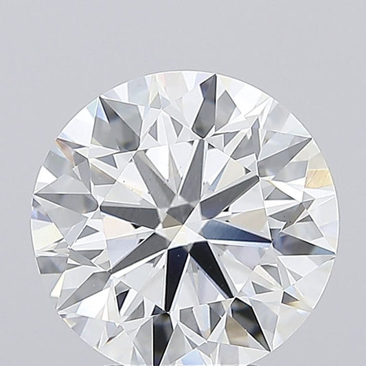 Lab-Grown Round Diamond - 6.01 Carats, E Color, VS1 Clarity - Certified by IGI - Report Number: LG662474249
