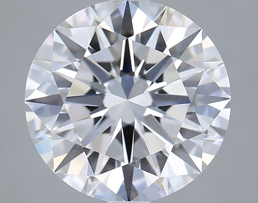 Lab-Grown Round Diamond - 3.0 Carats, E Color, VVS2 Clarity - Certified by IGI - Report Number: LG680547743