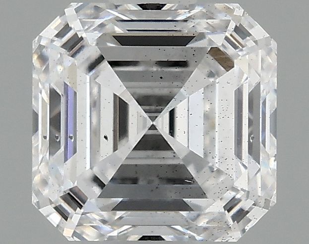 Lab-Grown Asscher Diamond - 1.0 Carats, D Color, SI1 Clarity - Certified by IGI - Report Number: LG704536775