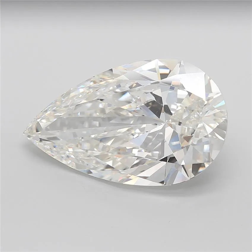 16.06ct Pear Lab Grown Diamond (Colour G, Clarity VVS2, IGI Certified)
