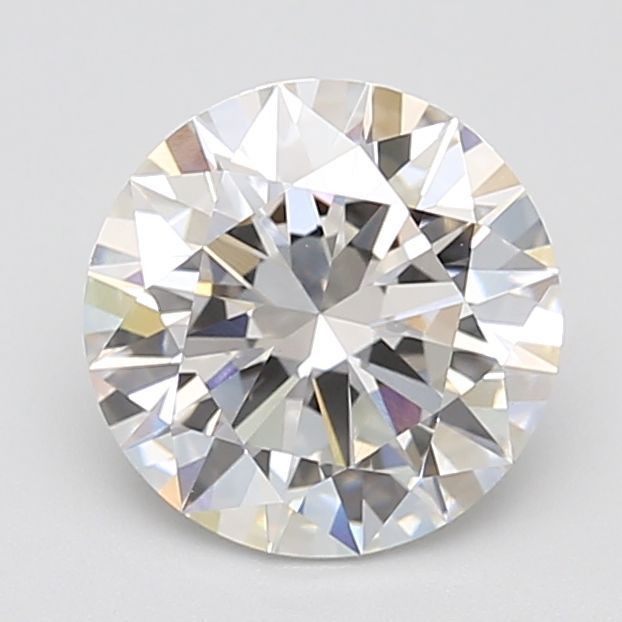 Lab-Grown Round Diamond - 2.5 Carats, F Color, VVS2 Clarity - Certified by IGI - Report Number: LG691591220