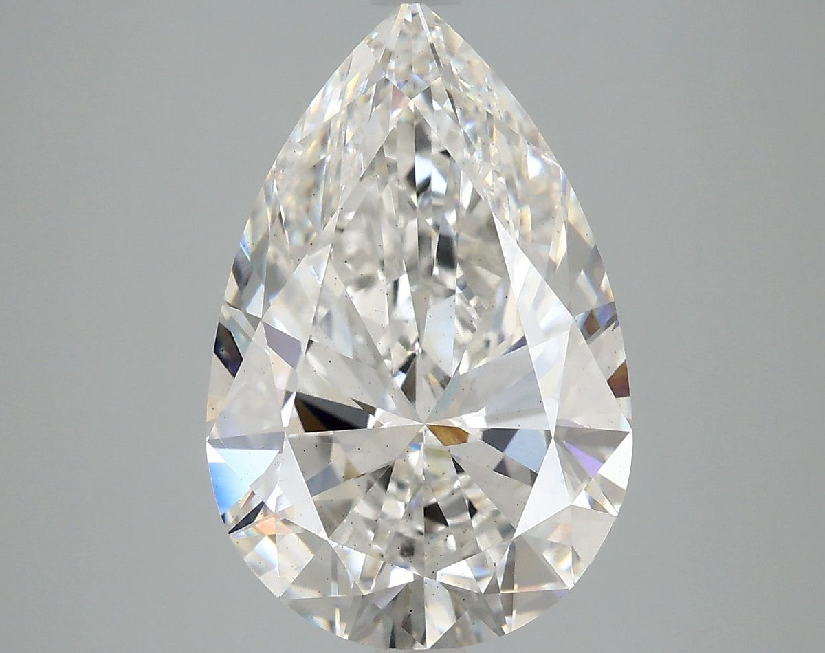 Lab-Grown Pear Diamond - 5.0 Carats, F Color, VS2 Clarity - Certified by IGI - Report Number: LG670429191