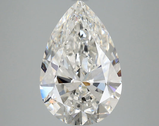 Lab-Grown Pear Diamond - 5.0 Carats, F Color, VS2 Clarity - Certified by IGI - Report Number: LG670429191