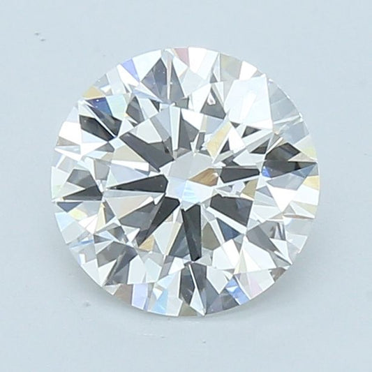 Lab-Grown Round Diamond - 2.07 Carats, F Color, VVS2 Clarity - Certified by IGI - Report Number: LG715594083
