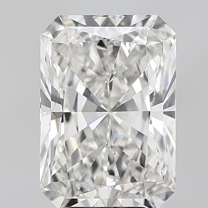 Lab-Grown Radiant Diamond - 5.02 Carats, F Color, VS2 Clarity - Certified by IGI - Report Number: LG671484502