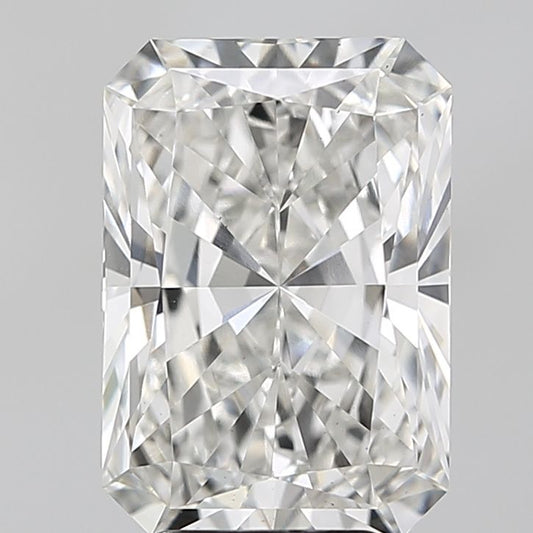 Lab-Grown Radiant Diamond - 5.02 Carats, F Color, VS2 Clarity - Certified by IGI - Report Number: LG671484502