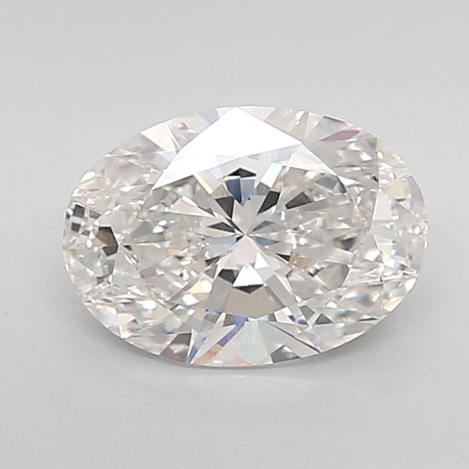Lab-Grown Oval Diamond - 2.01 Carats, F Color, VVS2 Clarity - Certified by IGI - Report Number: LG715562603
