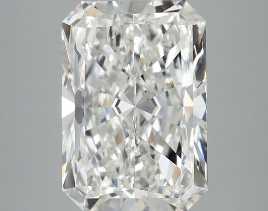 Lab-Grown Radiant Diamond - 4.76 Carats, F Color, VS2 Clarity - Certified by IGI - Report Number: LG712532900