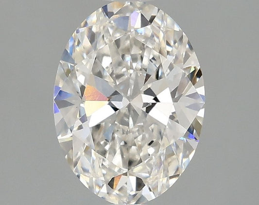 Lab-Grown Oval Diamond - 1.49 Carats, F Color, VVS2 Clarity - Certified by IGI - Report Number: LG685535891