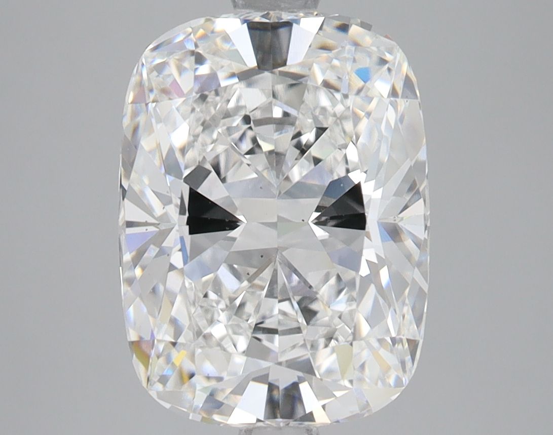 Lab-Grown Cushion Diamond - 4.03 Carats, E Color, VS2 Clarity - Certified by IGI - Report Number: LG687529358